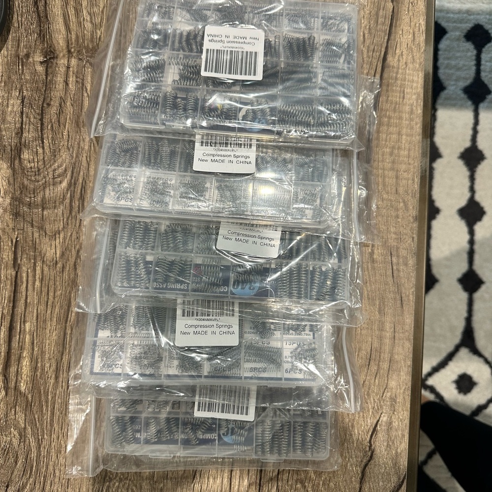 Compression Spring Assortment Kit - Silver (5 kits) - Picture 2 of 3